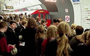 Tube passengers